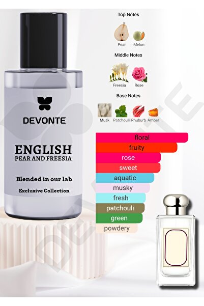 Devonte International عطر الكمثرى الإنجليزية والفريزيا للنساء 100 مل