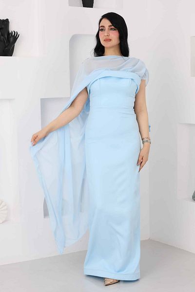 modern designer A distinctive, luxurious evening dress