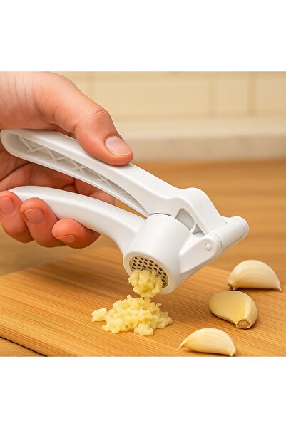 poswicon مبشرة الثوم والزنجبيل من سارميساك، ملحقات مطبخ معدنية عملية