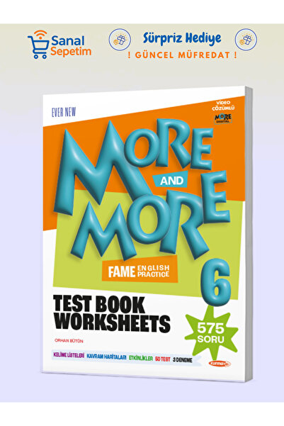 Fenomen Yayıncılık More and More 6. Sınıf Test Book WorkSheets