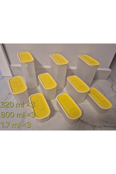 Tupperware Oval Water 9-Pack Storage Container