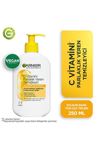 Garnier C Vitamini Parlaklık Veren Temizleyici 250 ml