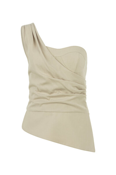 SEIZE THE DAY SARA KADIN TEK OMUZ KAPLI BLUZ