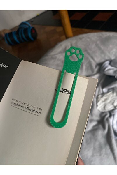 Atsu 3D علامة مرجعية على شكل مخلب قطة / بلاستيك