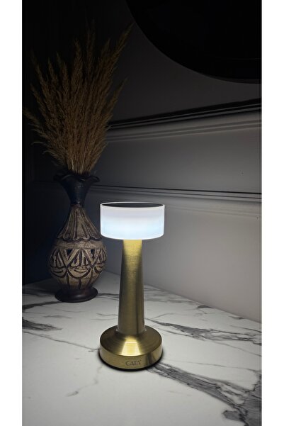 Cata Denver Masa Lambası Gold Renk Dokunmatik 3 Renkli Ct-8436