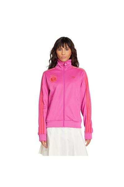 adidas Women's Pink Jacket Grfx Bb Tt Jw6056