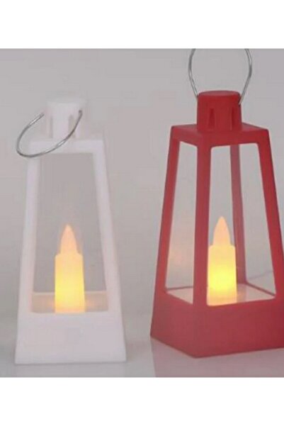 Genel Markalar Dekoratif Pilli led Mumlu Kandil Asılabilir Fener