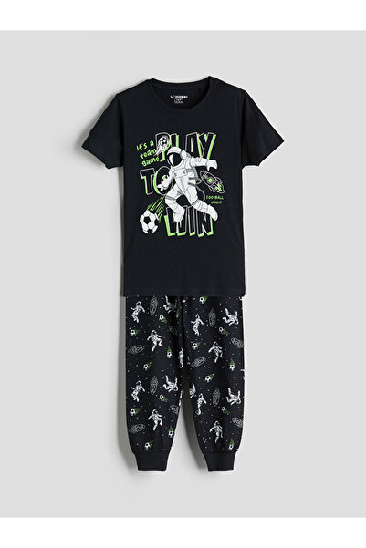 LC Waikiki Bisiklet Yaka Erkek Çocuk Pijama