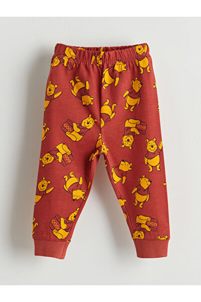LC Waikiki UZG Store'dan Stilinizi Oluşturun | Bisiklet Yaka Winnie the Pooh Baskılı Erkek Çocuk Pijama Takım