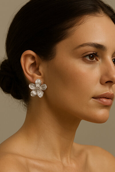 MRK Kadın Flower Çiçek Küpe