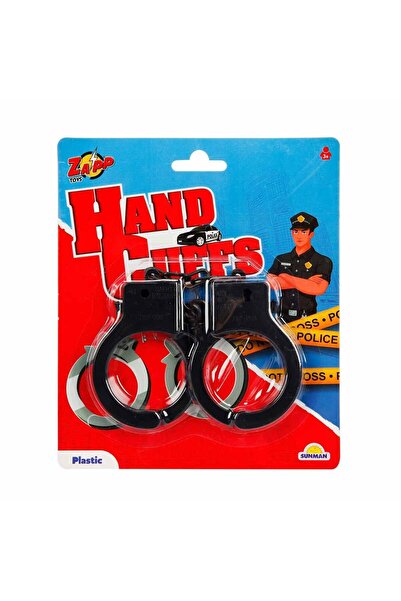 Sunman Police Handcuffs Toy, Fun and Safe Role-Playing Game for Children