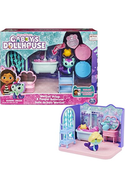 Spinmaster GDH PYS DELUXE ROOMSET AST MERCAT PRIMP & PAMPER BATHROOM