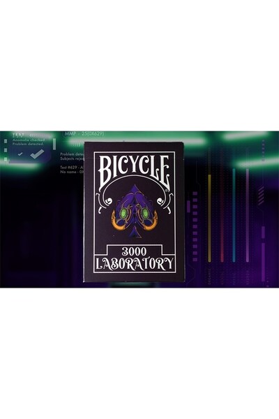 OyuncaklarÜlkesi Bicycle Laboratory 3000 Premium Playing Cards Deck of Playing Cards