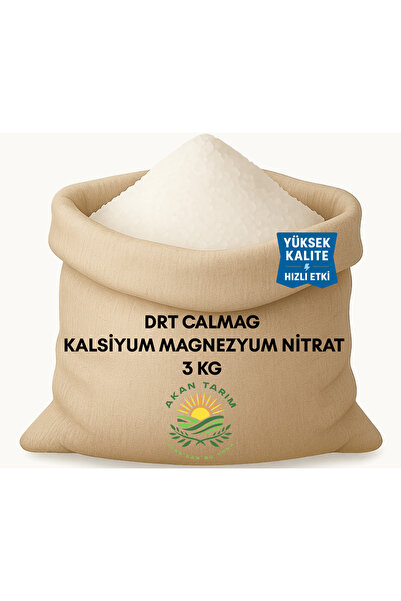 Akan Tarım Drt Calmag Kalsiyum Magnezyum Nıtrat Damlama Gübresi 3 kg