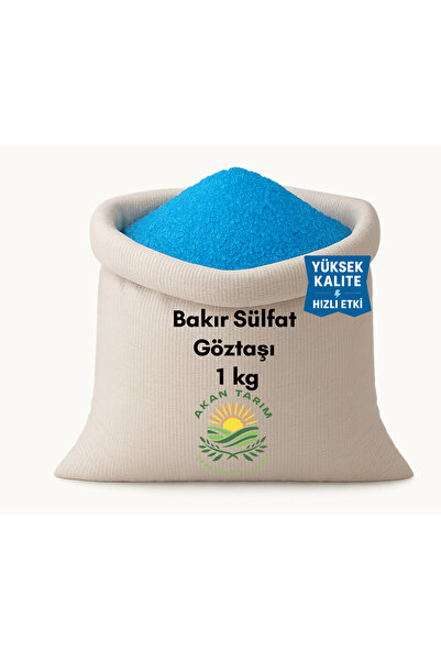 Akan Tarım Göztaşı - Bakır Sülfat - Bitki ve Toprak Mantar Önleyici 1 kg
