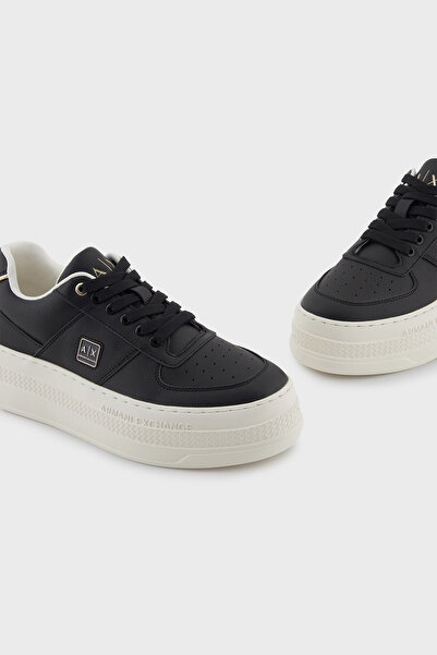 Armani Exchange Logo Platform Sole Sneaker Shoes Shoes Xw001631 Af17351 Mc077