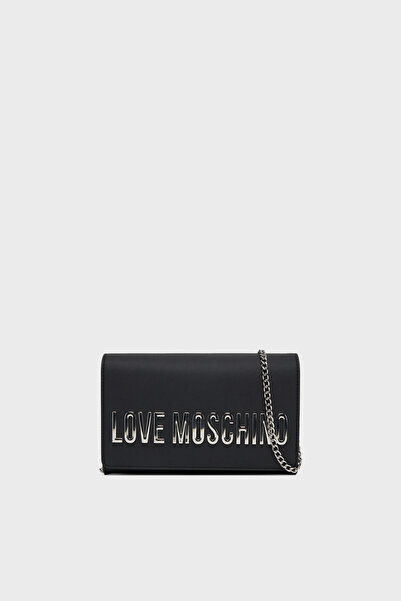 Love Moschino حقيبة بحزام سلسلة ثابت مع شعار BAGS JC4103PP1NKD000B