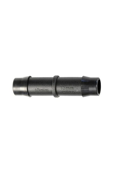 DXB Garden Poly Irrigation Straight Connector (Socket) 13mm - (10 Pcs Pack)