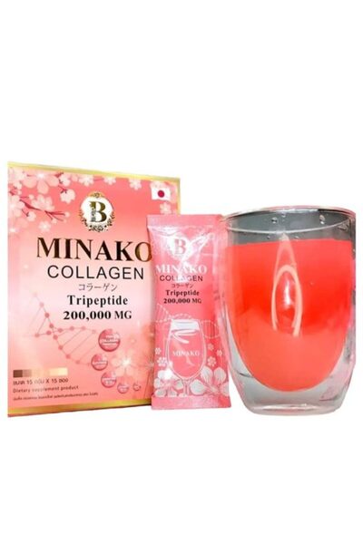 Minako Collagen Tripeptide 200,000 mg Made in Thailand