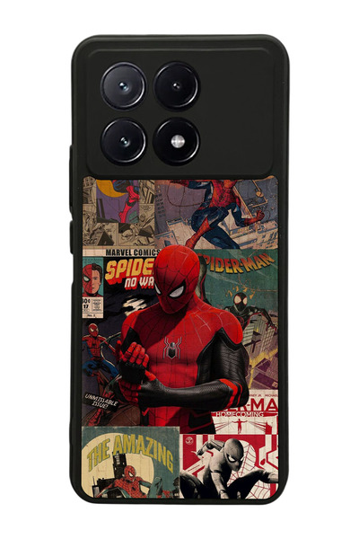 BGAKSESUAR Xiaomi Poco X6 Pro Mat Uyumlu Siyah Kılıf – Yumuşak Silikon, Koruy...