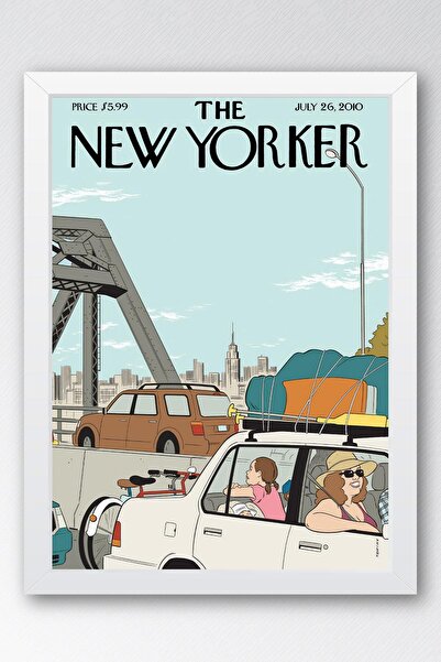 Saturn Tabloul cu rame The New Yorker 26 iulie 2010 - Tabloul de trafic de va...
