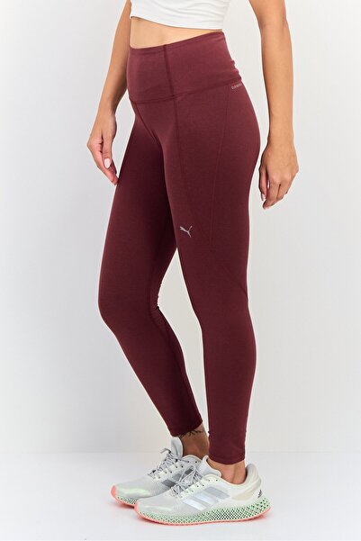 Puma Women Sportswear Fit 7/8 Training Leggings, Maroon