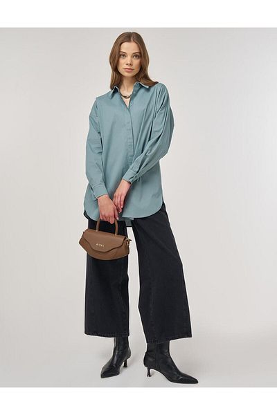 Kayra Relaxed Fit Cotton Tunic Nefti