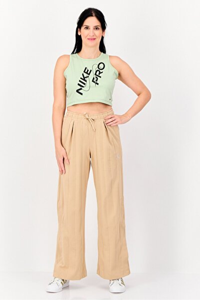 Nike Women Standard Fit Embroidered Logo Golf Pants, Tan