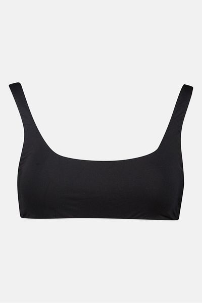 BİLLABONG Women Solid Padded Bikini Top, Black