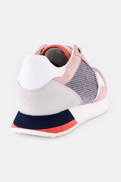 Geox Women Doralea B Lace Up Casual Shoes, Multicolor