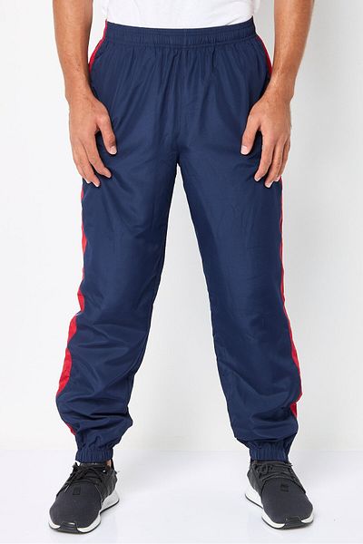 FILA Men Sportswear Fit Training Track Pants, Navy Blue