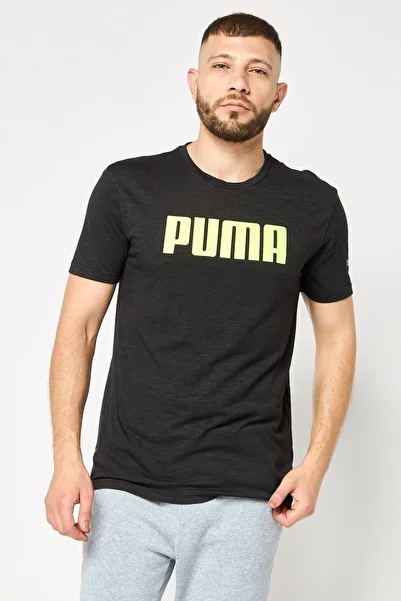 Puma Men Sportswear Fit Short Sleeve Training T-Shirt, Black