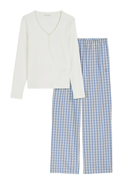 Marc O'Polo Pyjama Mix N Match Cotton Schlafanzug Schlafmode Bequem