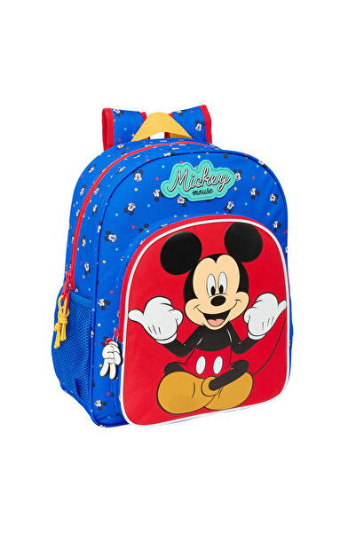 Mickey Mouse Clubhouse Ghiozdan școlar Mickey Mouse Clubhouse Good day Albast...