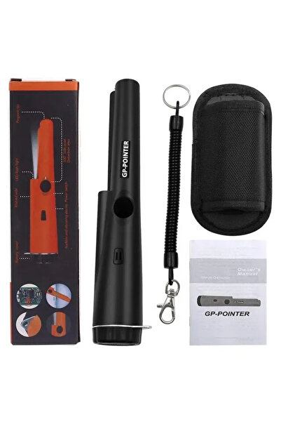 choice2 جهاز كشف معادن يدوي أسود اللون، مزود بمؤشر تحديد المواقع، مقاوم للماء...