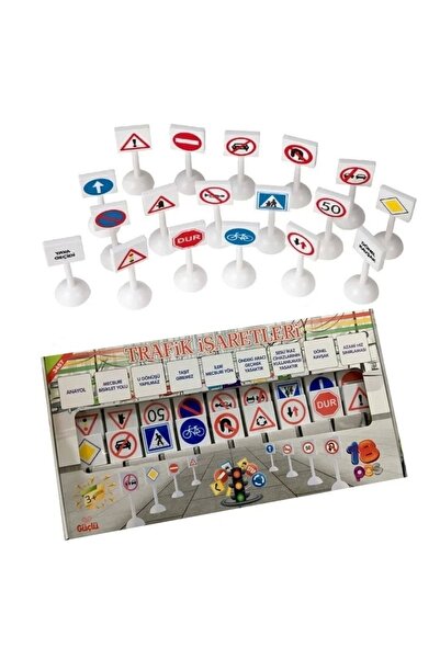 Generic Brand Traffic Signs 18 Pieces