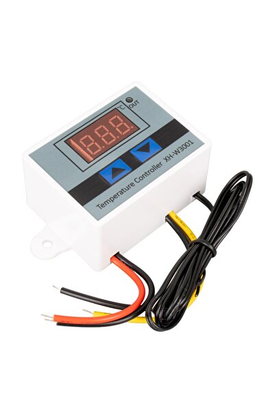 Genel Markalar Xh-w3001 220 V Dijital Kontrol Sıcaklık Termostat Akvaryum Kuluçka Termostat
