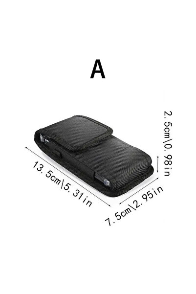 Choice M Mobile Phone Nylon Pouch Universal Cell Phone Belt Clip Carrying Hol...