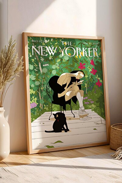 Saturn Tabloul înrămat The New Yorker 20 martie 2017 - Tabloul de împingere î...