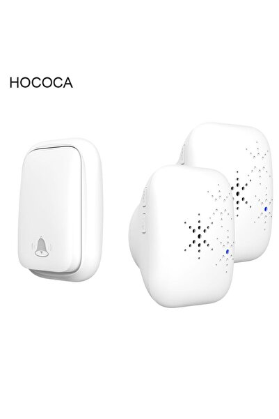 Choice31 EU Plug White 1 key 2 bells No Battery Waterproof Door Bell RF433 Ho...