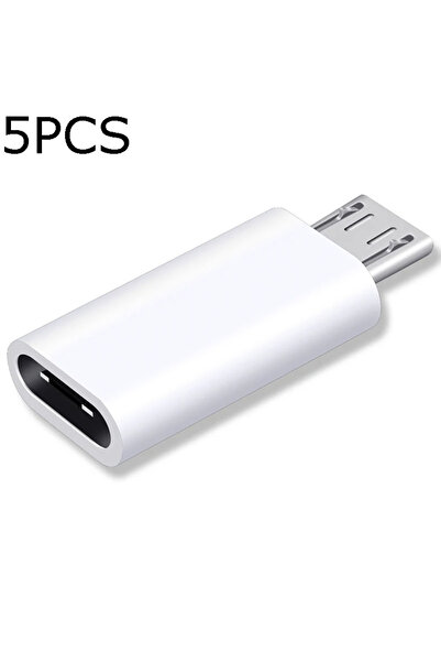 Choice محول شحن صغير من النوع C إلى Micro USB لأجهزة أندرويد مكون من 5 قطع من...