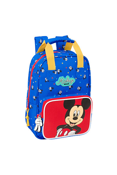 Mickey Mouse Clubhouse Ghiozdan școlar Mickey Mouse Clubhouse Bună ziua Albas...