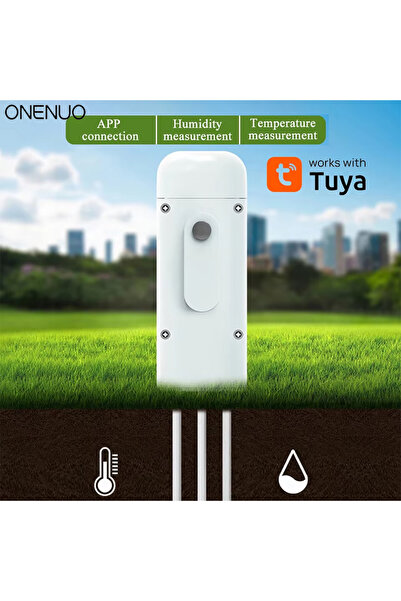 Choice جهاز اختبار درجة الحرارة والرطوبة للتربة Zigbee مقاوم للماء ومقياس الح...