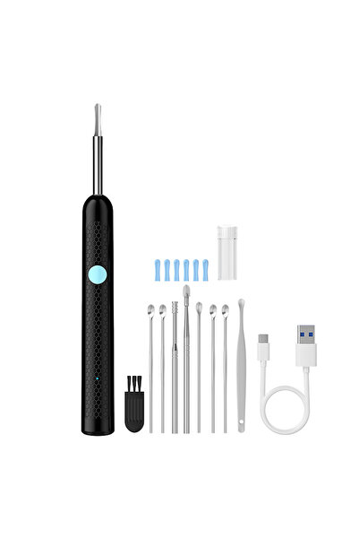 Choice3 Black with Spoons Ultra Thin 4.2mm 1080P WiFi Visual Otose Camera for...