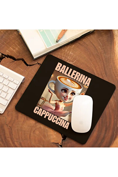 OEM Mousepad Brainrot Ballerina Cappuccina Italian Meme