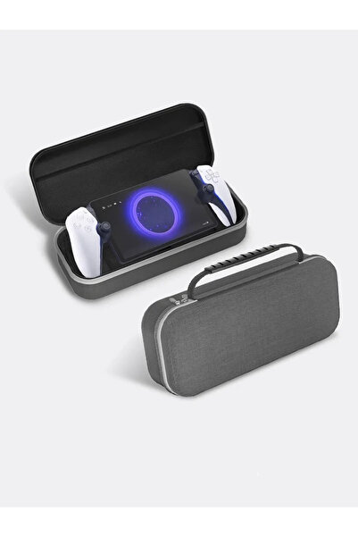 Choice حقيبة واقية من مادة إي في إيه باللون الرمادي لجهاز بلاي ستيشن بورتال، حقيبة تخزين محمولة للسفر مقاومة للصدمات، حقيبة يد B