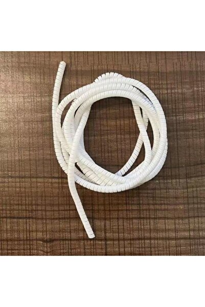 Choice غطاء حماية كابل أبيض بطول 1.4 متر لكابل بيانات شحن USB، غطاء حماية سلك...