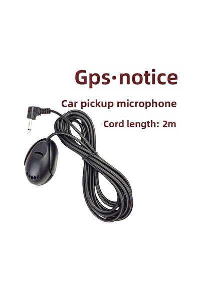 Choice ميكروفون سيارة صغير JFS062 بطول 2 متر، ميكروفون سلكي مقاس 3.5 مم، ستير...