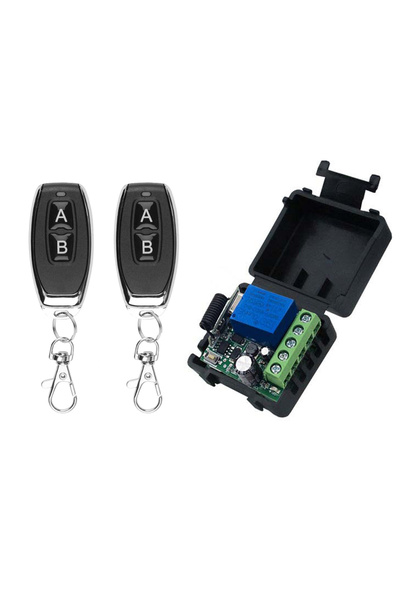 Choice set2 433 Mhz Gate Remote Control Switch Mini Module Remote Control DC 12V 10A Relay Receiver for Ele