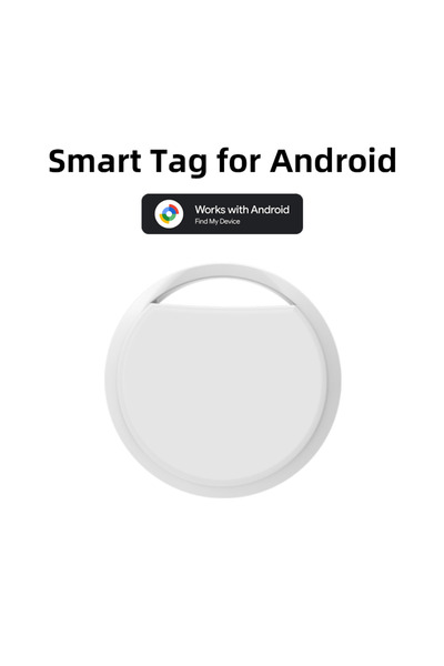 Choice white Air Tracker Smart Tag Anti-Lost Artifact for Google Find My Goodbye to Lost Troubles, for Keys